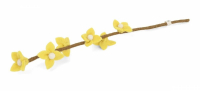 Blume aus Filz – nachhaltige Frühlingsdeko